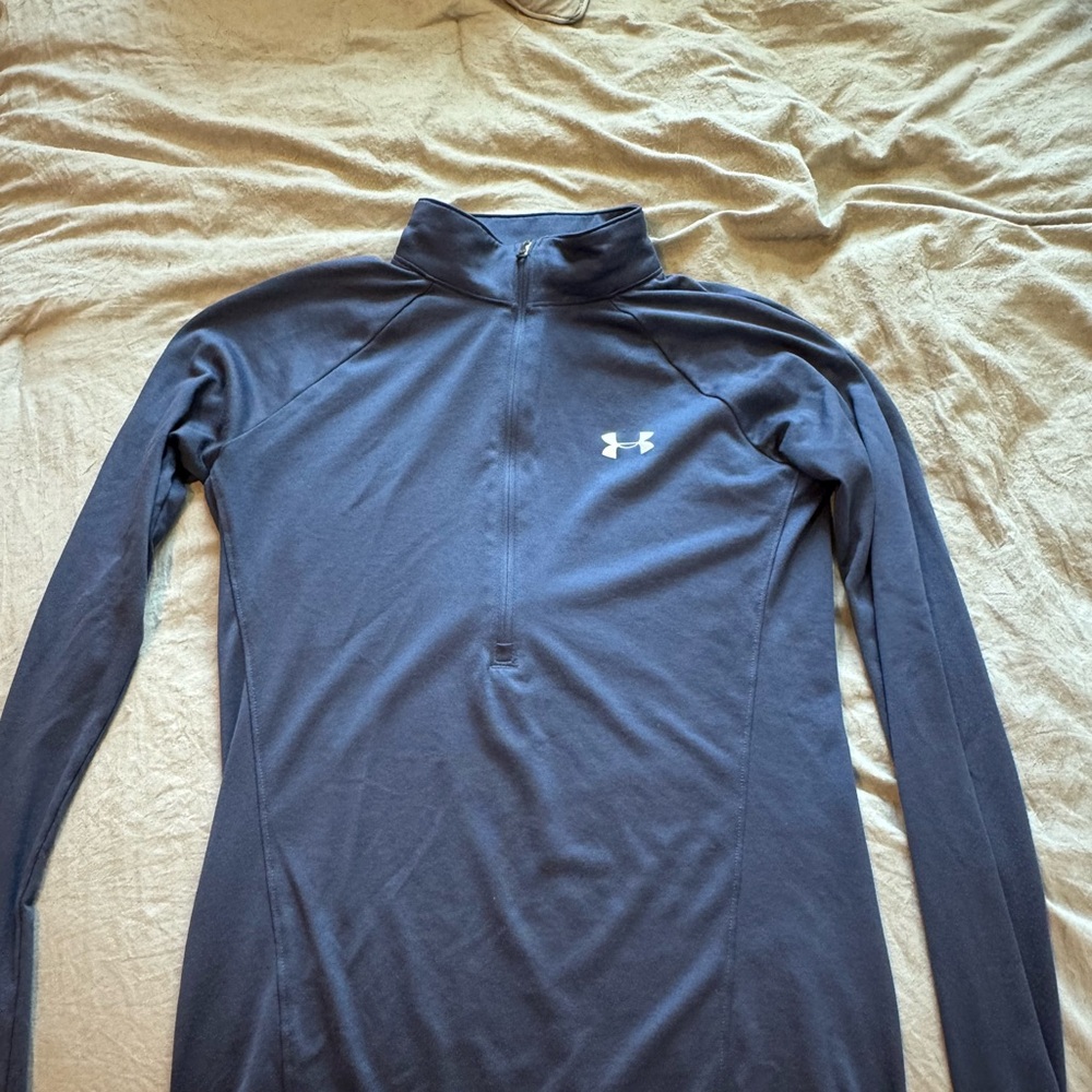 Under Armour Dark Blue HeatGear Top